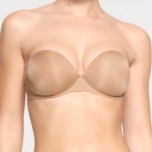 NEW Skims Ultimate Collection Strapless Push-Up Bra Clay NWT